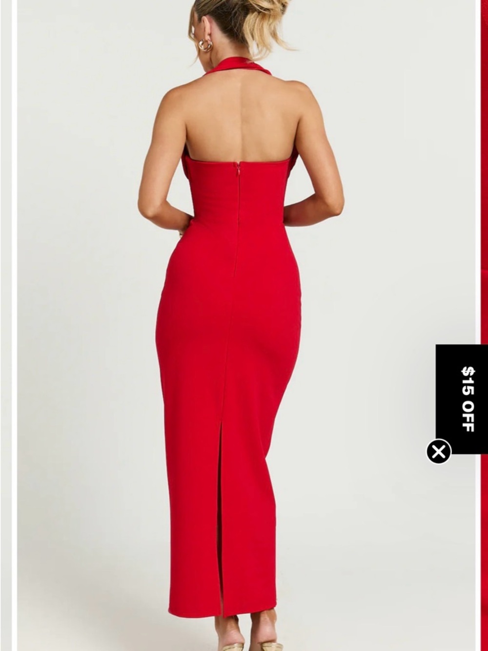 Showpo Salome Midi Dress size 6 - Picture 2 of 2